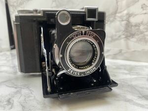 39884【自宅保管品】ZEISS IKON ツァイス イコン 蛇腹カメラ Carl Zeiss jena Tessar 1:2.8 f=8cm レトロ ヴィンテージ