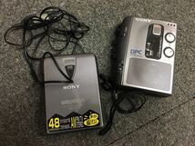 38565　ウォークマン　カセット　ラジオ　CD　SONY　D-E660　D-245　TCM‐AP10　WM-FX2　ジャンク_画像2