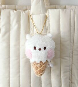 BT21 RJ ジン minini PLUSH KEYRING ICE CREAM アイスクリーム キーリング キーホルダー