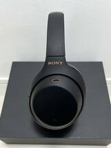 美品!! SONY WH-1000XM4 ブラック ソニー ワイヤレス ノイズキャンセリング ステレオ ヘッドセット Bluetooth ヘッドホン_画像5