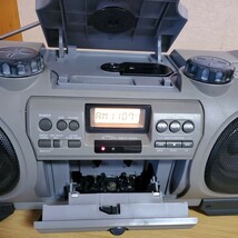 JVC RV-X70 ビクター CDラジカセ POWERED WOOFER CD SYSTEM ドラムカン 97年製◆現状品_画像2