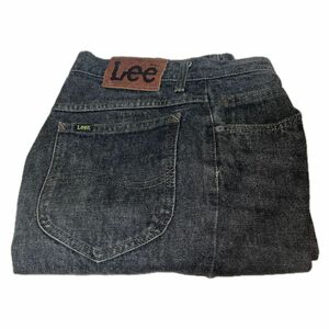 Lee デニムパンツ0303 1989年〜1991年頃のビンテージ品　サイズ30×31 先染め黒色　日本製の美品　直営店購入