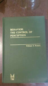  publication foreign book BEHAVIOR THE CONTROL OF PERCEPTION