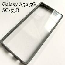 Galaxy A52 5G(SC-53B)用ハイブリッドケースTOUGHSLIM★四角エアクッション★ELECOM★グレー★_画像2