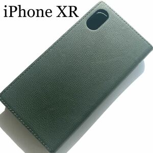 iPhone XR用イタリアンレザーケース★4角エアクッション★2個のポケット★ELECOM★ヴェルディ