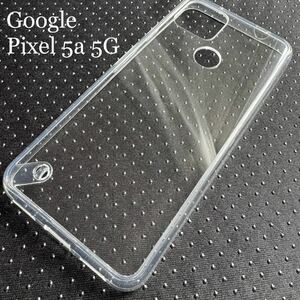 Google Pixel 5a(5G)用ハイブリットケース★背面高硬度6H★クリア
