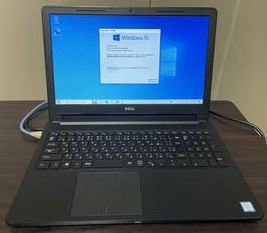 【中古品】ノートパソコン : DELL : Windows10 : SSD 500GB : Intel Core-i5 2.5GHz : メモリ-4GB