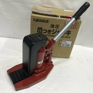 美品 ＥＡＲＧＬＥ イーグル 今野製作所 Ｇ－６０Ｌ 日本製 油圧 爪つき ジャッキ 爪荷重３ｔ ロング 万能ジャッキ 赤 電動工具/248