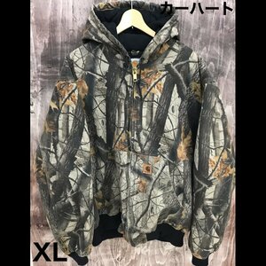 ｃａｒｈａｒｔｔ カーハート アウター カモフラ 迷彩 ＸＬ ＭＩＤＷＥＩＧＨＴ ＣＡＭＯ ＨＯＯＤＥＤ ＺＩＰ パーカー 洋品紳/246