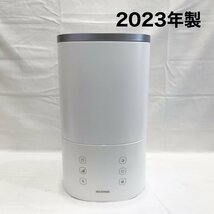 ＩＲＩＳ ＯＨＹＡＭＡ アイリスオーヤマ ＡＨＭ－ＨＵ５５Ａ 上給水 ハイブリッド 加湿器 ホワイト ２０２３年製 中古品 電化製/248_画像1