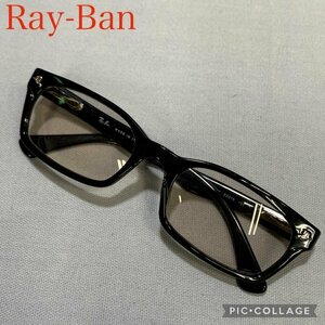 Ｒａｙ－Ｂａｎ サングラス ＲＢ５０１７Ａ－２０００ 黒縁 レイバン ケース無し カラーレンズ 中古品 メンズ ブラウン アクセサ/247