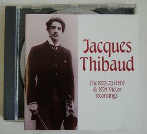 CD　ジャック・ティボー　jacques thibaud