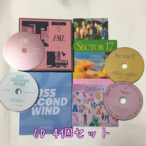 送料込み　SEVENTEEN　セブチ　CD　４個セット　☆FML☆　＆　SECTOR 17☆　＆　☆SECOND WIND☆　＆　☆DREAM☆　BSS　K-POP