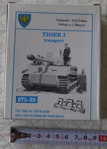 《送料510～》未組立プラモデル★Friul Model ATL-26 TIGERⅠ transport フリウル 戦車 1/35★金属製可動履帯 模型 ティーガーⅠ 