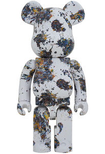 未開封　BE@RBRICK 　Jackson Pollock Studio ( SPLASH ) 1000％　ベアブリック