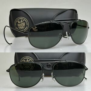 美品!! 1992 B&L Ray-Ban OLYMPIC SPORTS style1 ブローバー ブラック レイバン G-15 61㎜ ビンテージ 廃盤品 USA ボシュロム オリンピック