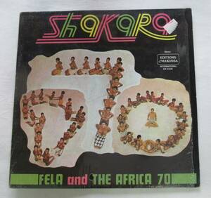 xyu★LP-H5★Fela And The Africa 70 Shakara EM23.05 フェラクティ&アフリカ　シュリンク付★