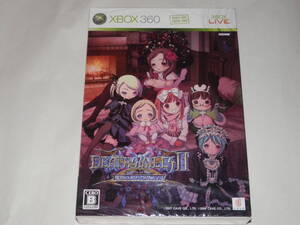 ★XBOX360 未開封 デススマイルズⅡ エックス 魔界のメリークリスマス 初回限定版 サントラ同梱 DEATH SMILES 2 X ケイブ