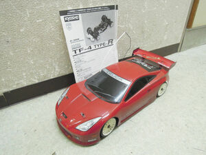 3276) 現状品 kyosho 京商 TF-4 TYPE-R スパイダー 1/10 RC ラジコン トヨタ セリカ 