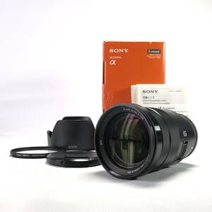 1スタ SONY E PZ 18-105mm F4 G OSS ソニー ズーム レンズ 動作OK 美品 1円 ヱOA4