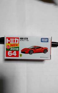 100円スタート売り切り　2018　64　　フェラーリ408　GTB　未開封　コレクション整理品