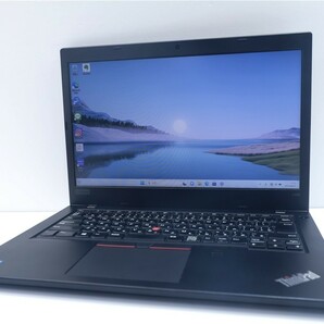 お得 動作 訳有品 爆速 即配 LENOVO thinkpad L480 八世代 Core i5 8250U メモリ8GB NVMe SSD 256GB 14型 ノードパソコン Windows11 10623の画像3