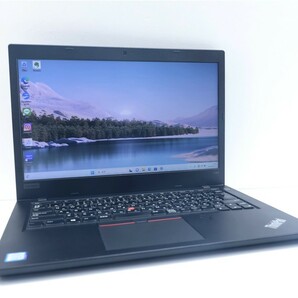 お得 動作 訳有品 爆速 即配 LENOVO thinkpad L480 八世代 Core i5 8250U メモリ8GB NVMe SSD 256GB 14型 ノードパソコン Windows11 10639の画像3