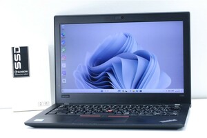 動作 訳あり品13型 レノボ LENOVO ThinkPad X280 八世代 Core i7 8650U メモリ8GB SD256GB Office FHD ノードパソコン windwos11　12143