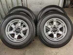 スタッドレス　200系　ハイエース　キラー　15インチ　6J+33　PCD139.7　6穴　TOYO　195/80R15　107/105N　LT　2021年製　4本　②