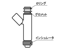 ミラ L200S L210S L210V L500S L510S インジェクター 3本 IRS リビルト コア返却必要 23250-87203 配送不可地域有 送料無料_画像2