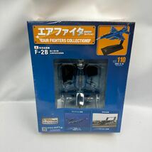 新品 未開封 エアファイターコレクション 110 航空自衛隊 F-2B 第21飛行隊 40周年記念塗装機 hachette 1/100 完成模型_画像1