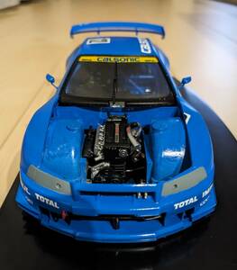 タミヤ 1/24 カルソニックスカイライン R34 1999年式 星野一義、影山正美