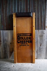  Vintage NAPA creeper [gopd-813] inspection America /USA/ garage /. board / caster exchange / interior store furniture /MOTOR/napa/1970 period about 