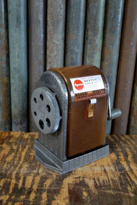  Vintage APSC pencil sharpener [goct-822] inspection America /usa/ stationery stationery miscellaneous goods / pen sill / interior 1970 period about / retro miscellaneous goods 