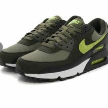 ナイキ NIKE エアマックス90 ミディアムオリーブ 緑 DQ4071-200 メンズ シューズ サイズ26㎝_画像1