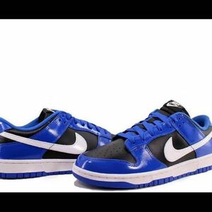 NIKE WMNS DUNK LOW ESS DQ7576-400 ナイキ ウィメンズ ダンク ロー エッセンシャル ゲームロイヤル/ホワイト/ブラック28.５㎝