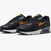 Nike Air Max 90 FJ4229-001 Black/University Gold/White/Safety Orangeサイズ28㌢_画像1