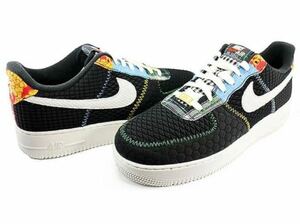 NIKE AIR FORCE 1 07 LV8 DZ4855-001 ナイキ エアフォース 1 07 ブラック/ホワイト-セイルサイズ30.5センチ