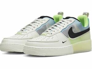 Nike DM0573-101 Air Force 1 React Sail/Barely Bolt, Ghost Green/Black サイズ28㌢