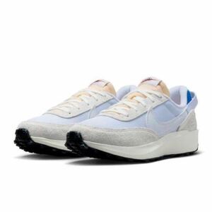 ナイキ（NIKE）（レディース）スニーカー ワッフル デビュー ビンテージ サックス DX2931-400 サイズ25.5センチ