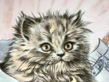 限定品 ロイヤル ウースター ハミルトン コレクション 1等賞 可愛らしい子 ねこ 猫 絵皿 飾り皿 ネコ_画像4