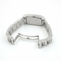 1円～ 3ヶ月保証付き 磨き済み 美品 本物 定番 人気 BVLGARI ブルガリ レッタンゴロ RT39S ホワイト レディース 時計_画像6