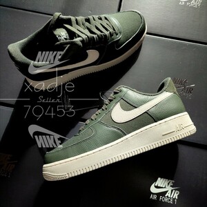 新品 正規品 NIKE ナイキ AIR FORCE1 LOW LX エアフォース1 ロー 07 ダークグリーン 深緑 ライトベージュ 27.5cm US9.5 箱付き