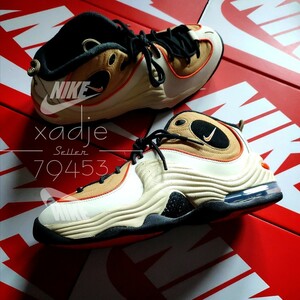 新品 正規品 NIKE ナイキ AIR PENNY 2 エアペニー ウィート ベージュ ブラウン オレンジ 25.5cm US7.5 箱付き