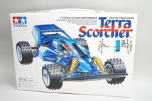 TAMIYA タミヤ 1/10 電動RC レーシングバギー スコーチャー 2020 組立キット 47442_画像1