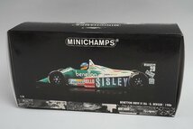 ミニチャンプス PMA 1/18 Benetton ベネトン BMW B186 G.ベルガー 1986 #20 ※ジャンク 右サイドミラー破損 / 一部塗装割れ 181860020_画像6