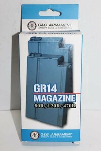 ▽★ G&G ARMAMENT GR14 MAGAZINE 80R.120R.470R GR14用120連マガジン