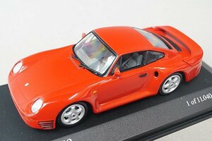 ミニチャンプス PMA 1/43 Porsche ポルシェ 959 1987 レッド 400062521