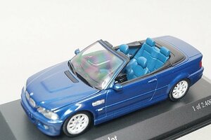 ミニチャンプス PMA 1/43 BMW M3 カブリオレ 2001 ブルーメタリック 431020031