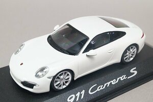 MINICHAMPS ミニチャンプス 1/43 Porsche ポルシェ 911 カレラ S ホワイト WAX20100090